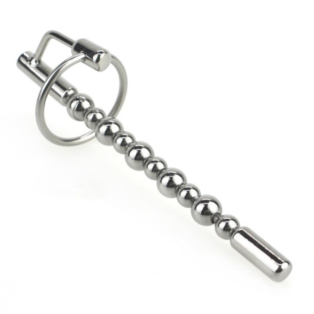 Tige d'urètre Insex Beads de 10mm de diamètre avec Relief Boules