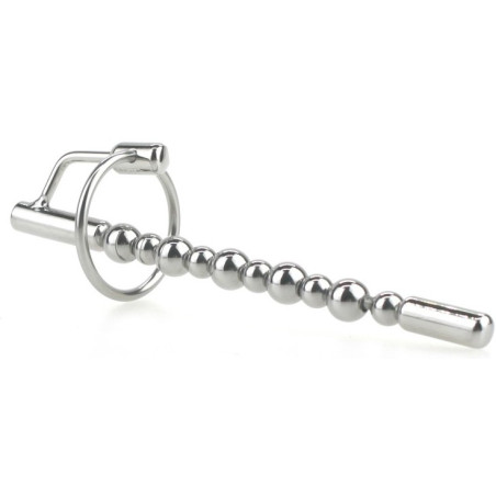 Tige d'urètre Insex Beads de 10mm de diamètre avec Relief Boules