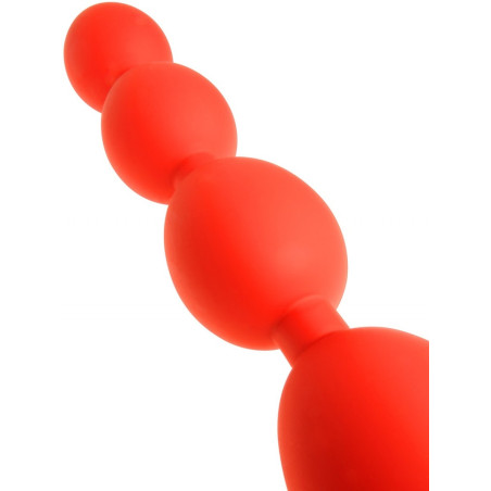 Boules anales en silicone STRETCH EGGS S 43 x 4 cm