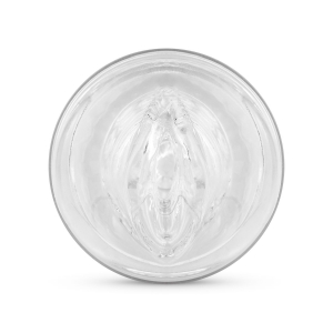 Masturbateur Double Entrée Vaginale et Anale DOUBLE SIDED Transparent