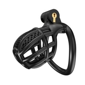 Cage de Chasteté NEXIA M 6.5 x 3.1cm Noire 2