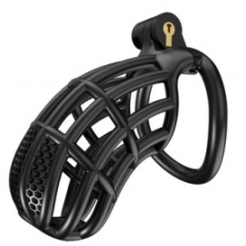 Cage de Chasteté NEXIA XL 10 x 3.4 cm Noire 2