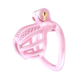 Cage de Chasteté NEXIA S 5 x 3.1cm Rose pâle 2