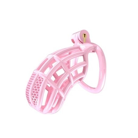 Cage de Chasteté NEXIA XL 10 x 3.4cm Rose pâle