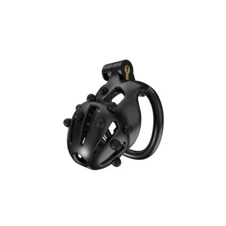 Cage de chasteté POINT UP M Noire de 8 x 3.7 cm