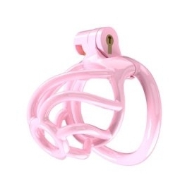 Cage de chasteté rose TORTILLE S 6 x 3.4 cm Cocklock