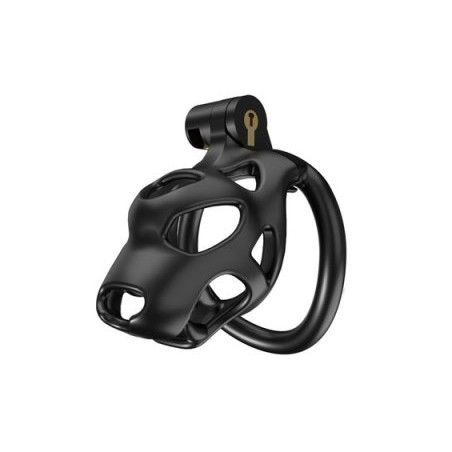 Cage de chasteté DOG S Noire de 7 x 3.7 cm