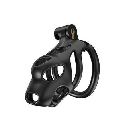 Cage de chasteté DOG M Noire de 8 x 3.7 cm
