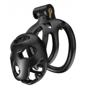 Cage de chasteté BOUH M Noire de CockLock 8 x 3.5 cm