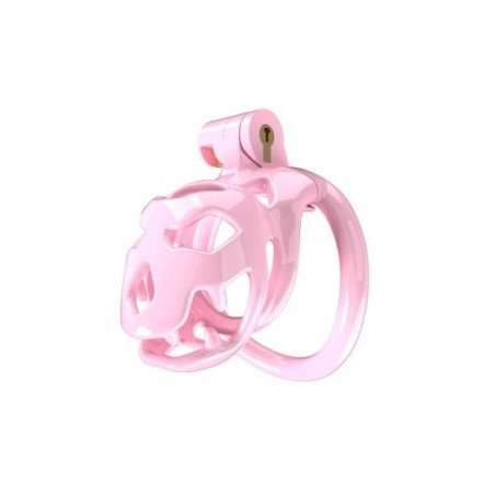 Cage de chasteté BOUH S Rose de 6 x 3.4 cm
