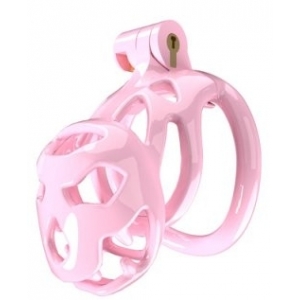 Cage de chasteté BOUH M Rose de CockLock 8 x 3.5 cm
