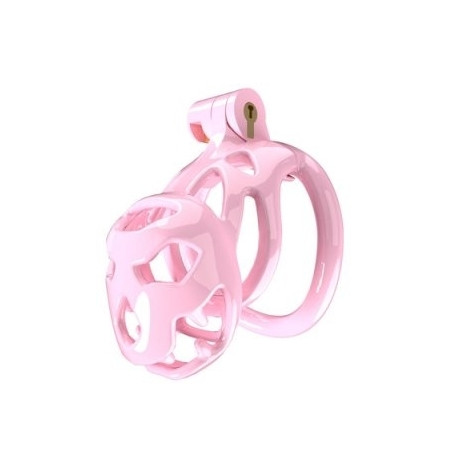 Cage de chasteté BOUH M Rose de CockLock 8 x 3.5 cm
