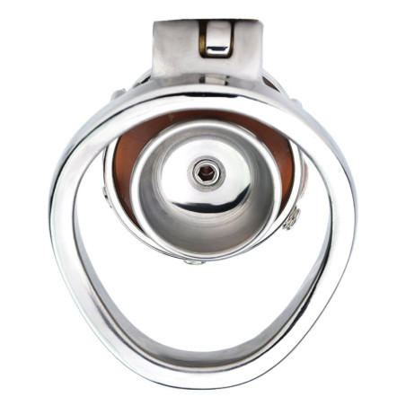 Cage de Chasteté XTREM PUSSY 2 x 3.5cm Marron
