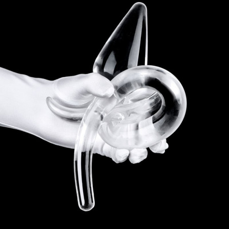 Plug Queue ZOO TAIL S Transparent de 6 x 2.5 cm
