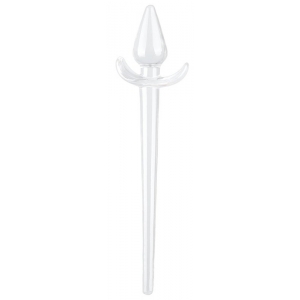 Plug Queue ZOO TAIL S Transparent de 6 x 2.5 cm