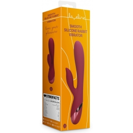 Vibro Rabbit DARKCHERRY 11 x 3.5cm Loveline 2