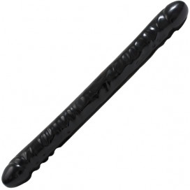 Double gode xl de 45cm Doc Johnson couleur noir