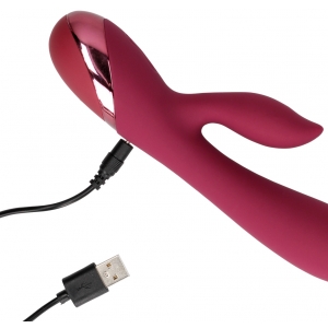 Vibro Rabbit DARKCHERRY 11 x 3.5cm Loveline
