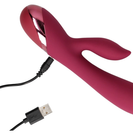 Vibro Rabbit DARKCHERRY 11 x 3.5cm Loveline