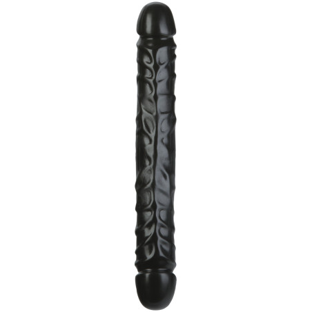 Double gode header Doc Johnson de 30.5cm par 3.8 noir