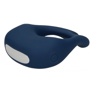 Cockring Vibrant Pointu BALTIC 34mm Bleu