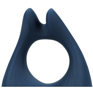Cockring Vibrant Pointu BALTIC 34mm Bleu