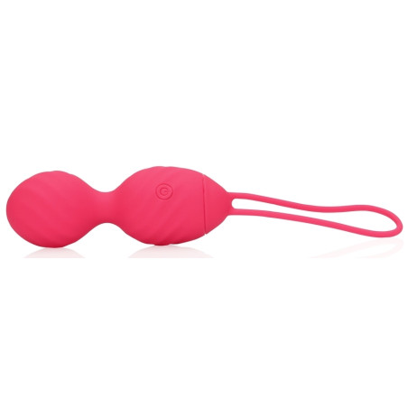 Boules de Geisha Vibrantes STRAWRED 10 x 3.5cm Loveline