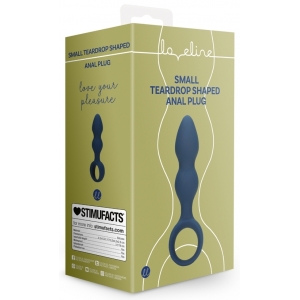 Plug Silicone TEARDROP BALTIC S 9 x 3cm Bleu