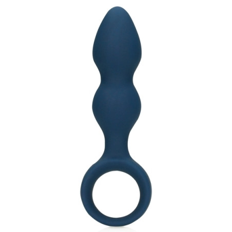 Plug Silicone TEARDROP BALTIC S 9 x 3cm Bleu