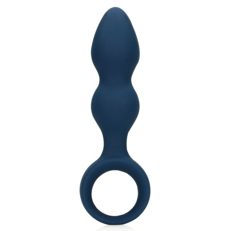 Plug Silicone TEARDROP BALTIC L 12 x 4cm Bleu