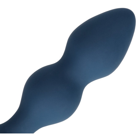 Plug Silicone TEARDROP BALTIC L 12 x 4cm Bleu