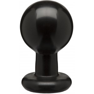 Plug anal XXL Round de Doc Jonhson de 11 cm de haut couleur noire