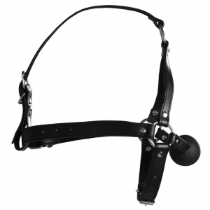 Bâillon Muselière avec boule GAG XTREME Ouch! Noir