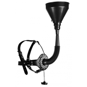 Bâillon avec entonnoir et bouchon FUNNEL GAG de Ouch!