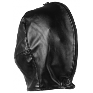 Cagoule Sm ZIP-UP BONDAGE de Ouch! Noire