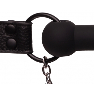 Bâillon Os avec Pinces pour les tétons NIPPLE GAG de Ouch!