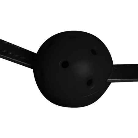 Muselière sm avec bâillon boule HEAD HARNESS de Ouch! Noire