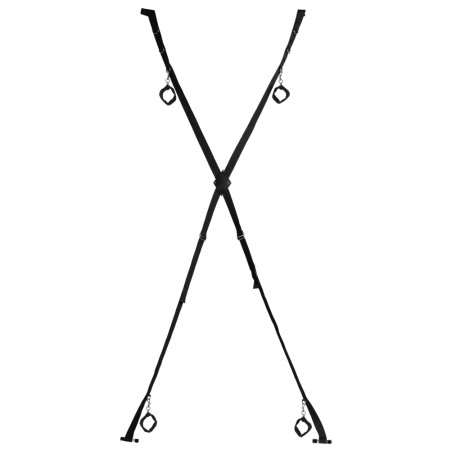 Croix de bondage pour porte BLACKCROSS Noire