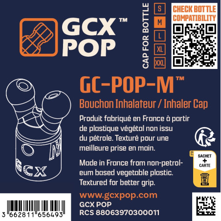 Bouchon Diffuseur précis Arôme GC-POP™ Taille M