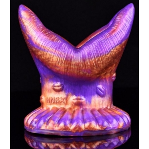 Plug Tunnel HOLLOW DEMON de 9 x 9 cm Couleurs Vives
