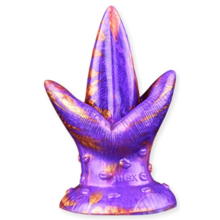 Plug anal coloré DEMON FLOWER 14 x 9.5 cm