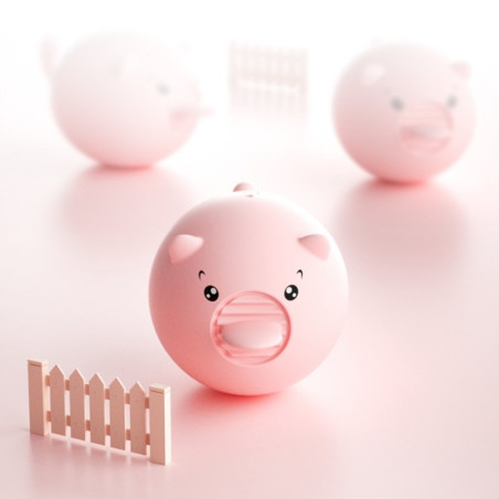 Stimulateur de clitoris Cochon rose PIG SWEET avec 10 Vibrations