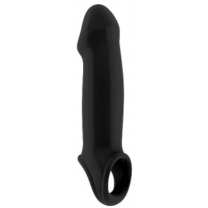 Gaine à pénis Lisse noir de 20 x 5.5 cm de SONO
