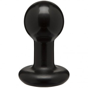 Plug anal homme Round de 8cm couleur noir