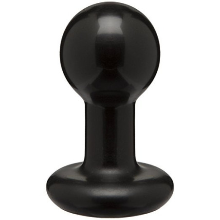 Plug anal homme Round de 8cm couleur noir
