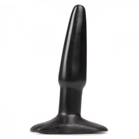 Butt Plug Anal homme Smooth de 9cm en couleur noire