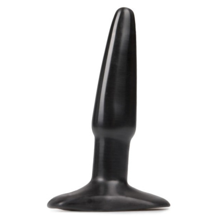 Butt Plug Anal homme Smooth de 9cm en couleur noire