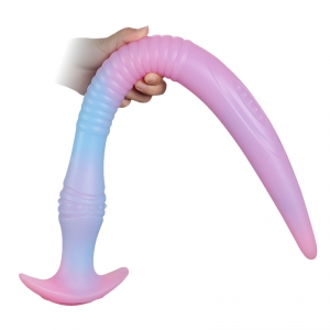 Gode anal long LUMINOUS STICOT M 37 x 4 cm