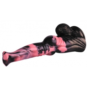 Gode Animal RIOPAL 22 x 6.5 cm Noir-Rose