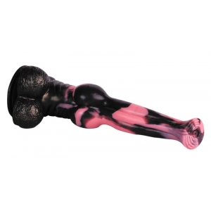 Gode Animal RIOPAL 22 x 6.5 cm Noir-Rose